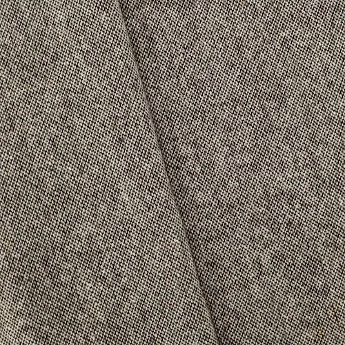 2 3/4 YD PC-Deep Brown/White Wool Blend Tweed Jacketing Fabric