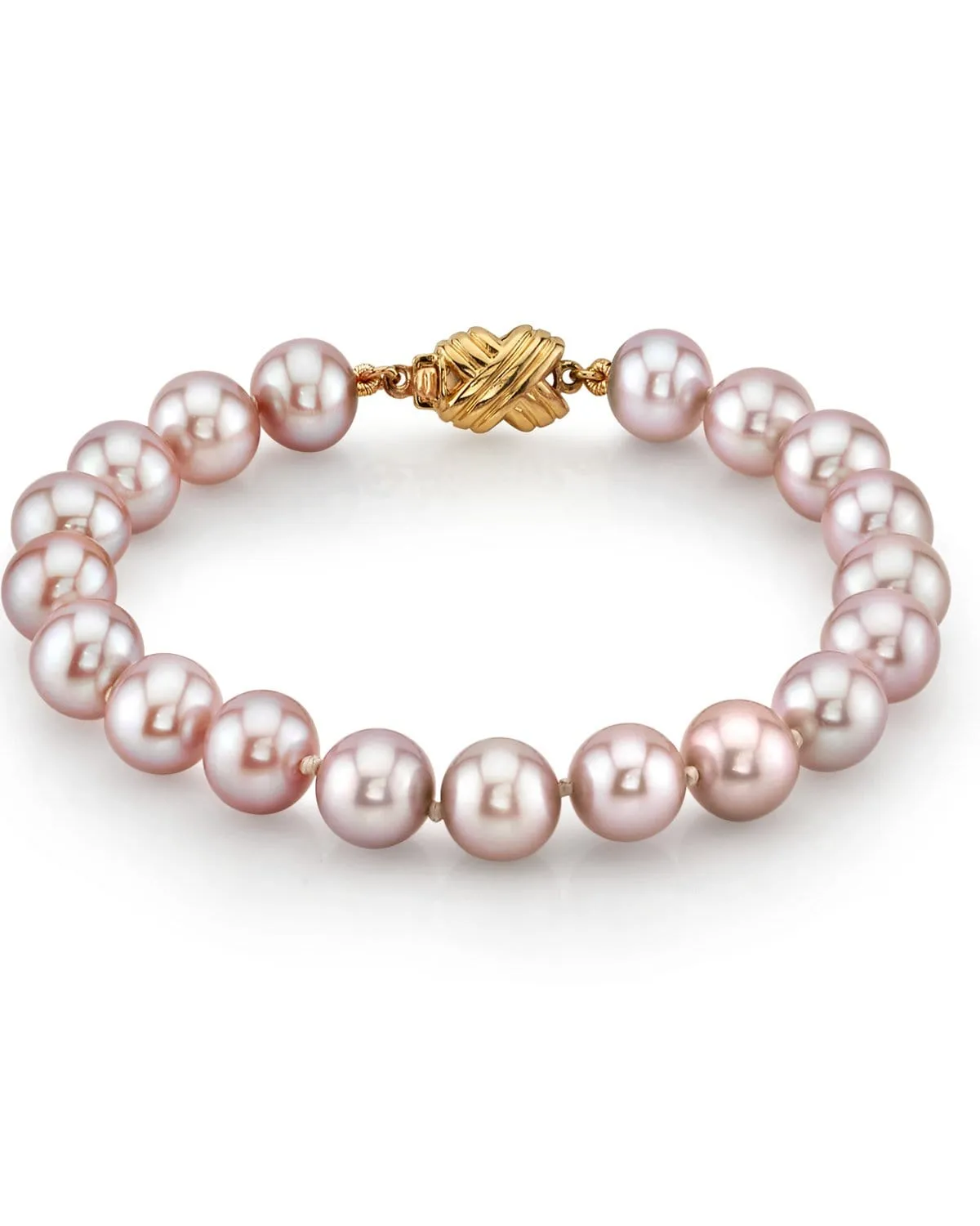 8.0-8.5mm Pink Freshwater Pearl Bracelet - AAA Quality