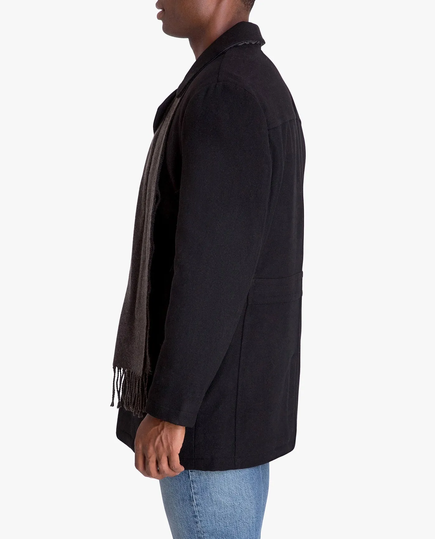 AMITY SINGLE BREASTED WOOL JACKET