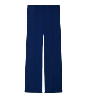 Ankle Trousers Navy Blue