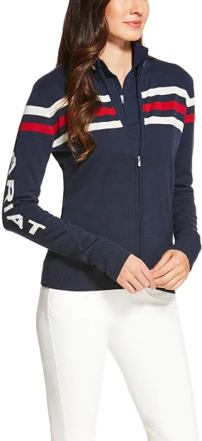 Ariat Women's Team Sweater, Navy