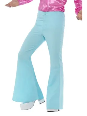 Blue 70's Flares