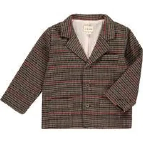 Bucks Brown, Red & Navy Tweed Jacket - Select Size