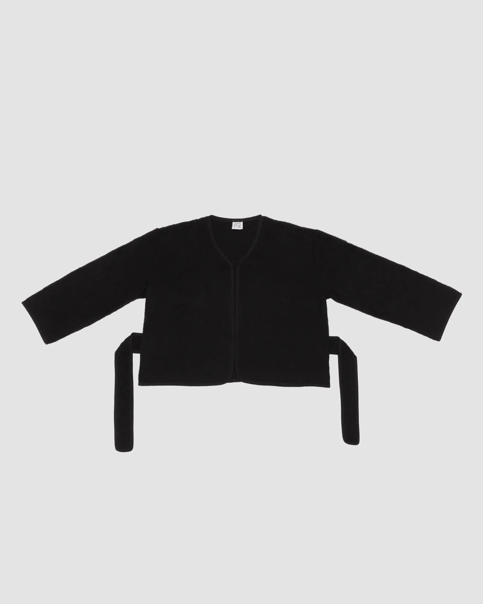 Capas Jacket - Brushed Wool - Black