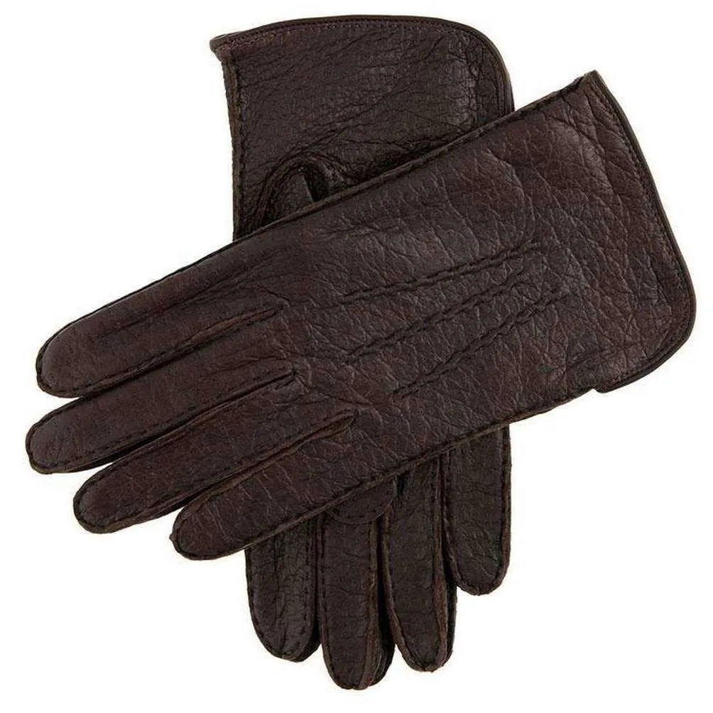 Dents Moreton Silk Lined Gloves - Bark