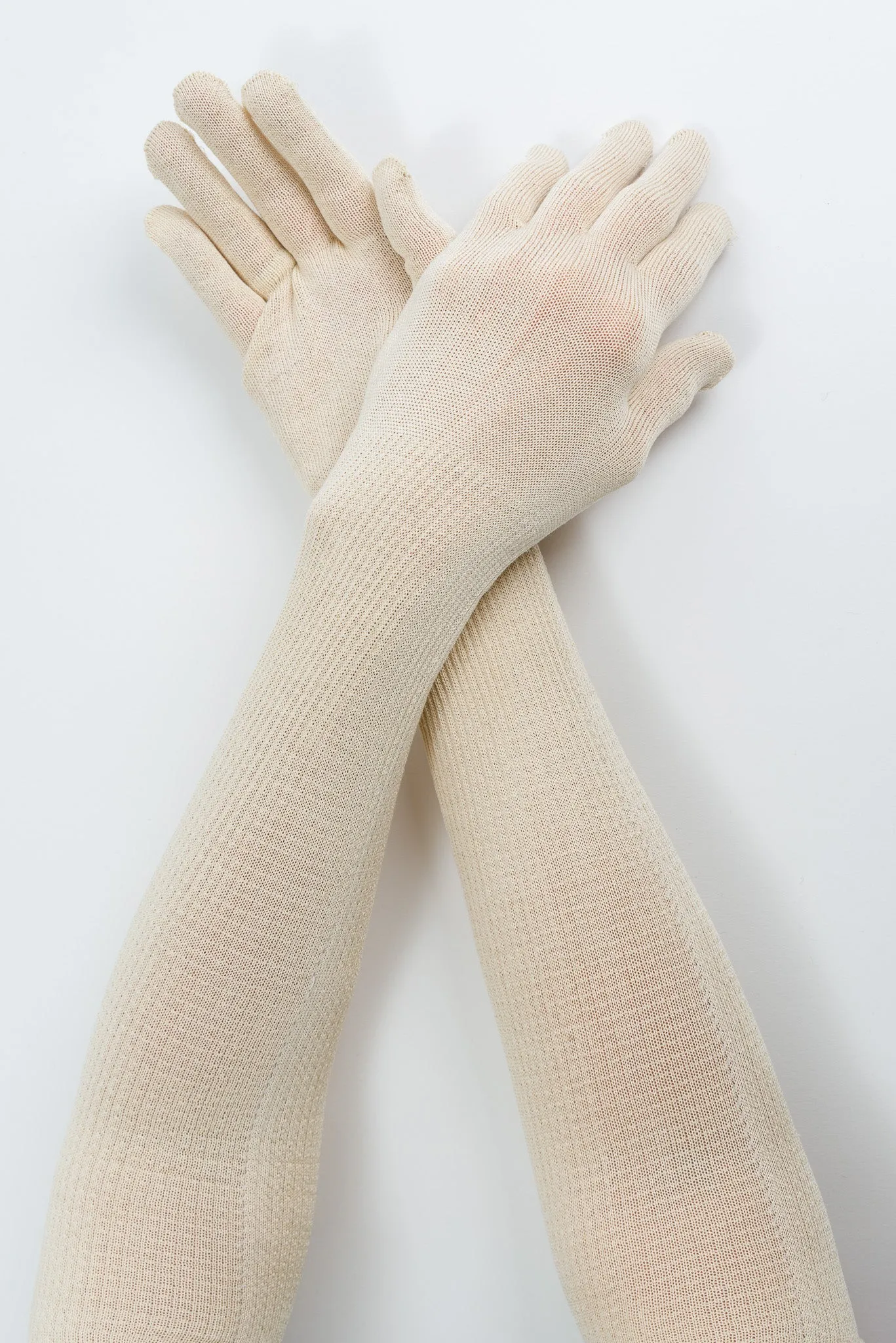 Extra Long Silk Gloves