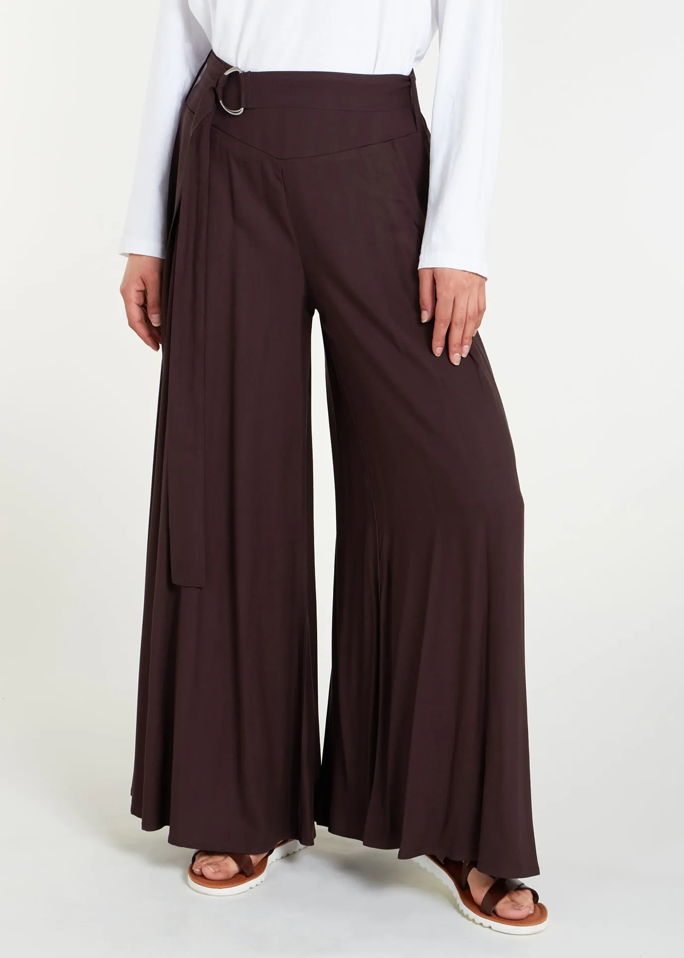 Full Flare Trousers Java