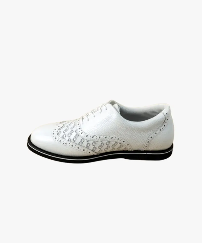 GFJ Golf Men's Classic Oxford - White