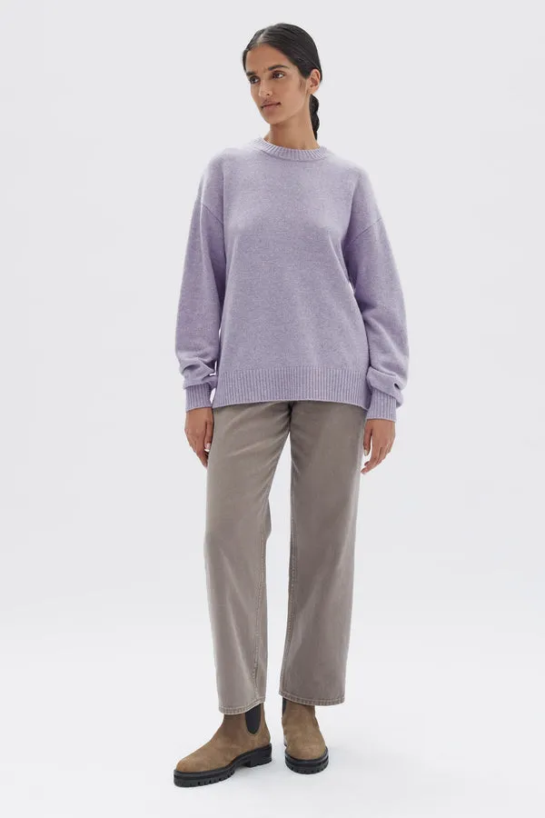 Iris Jacaranda Lilac Knit