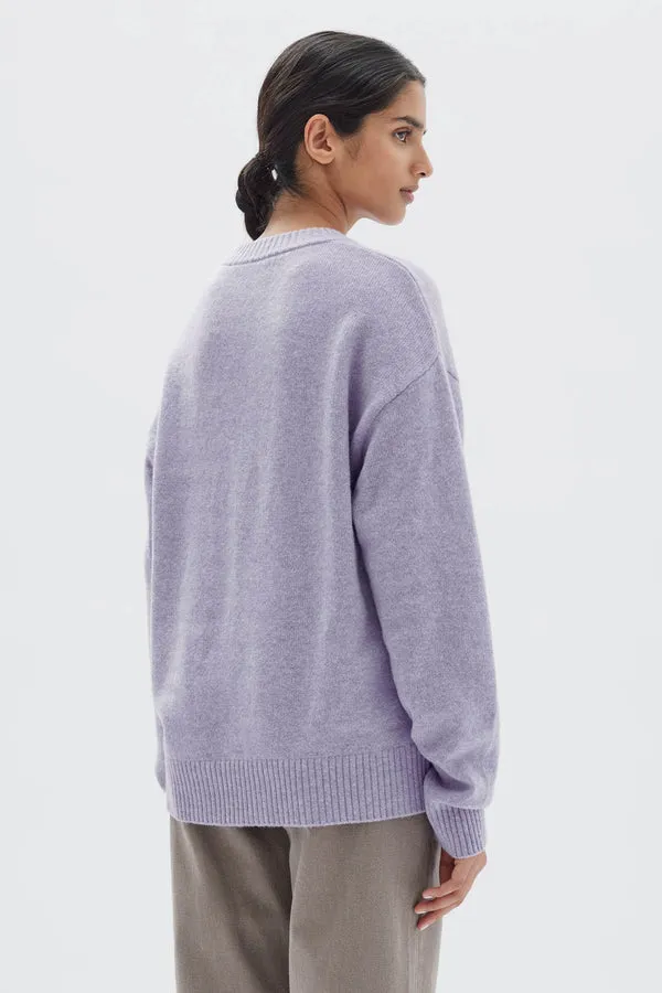 Iris Jacaranda Lilac Knit