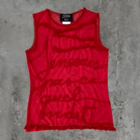 JEAN PAUL GAULTIER MAILLE FEMME MESH TANK TOP - M