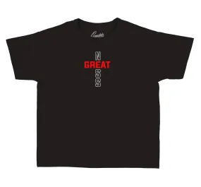 Kids - Bred 11 Greatness Cross Shirt