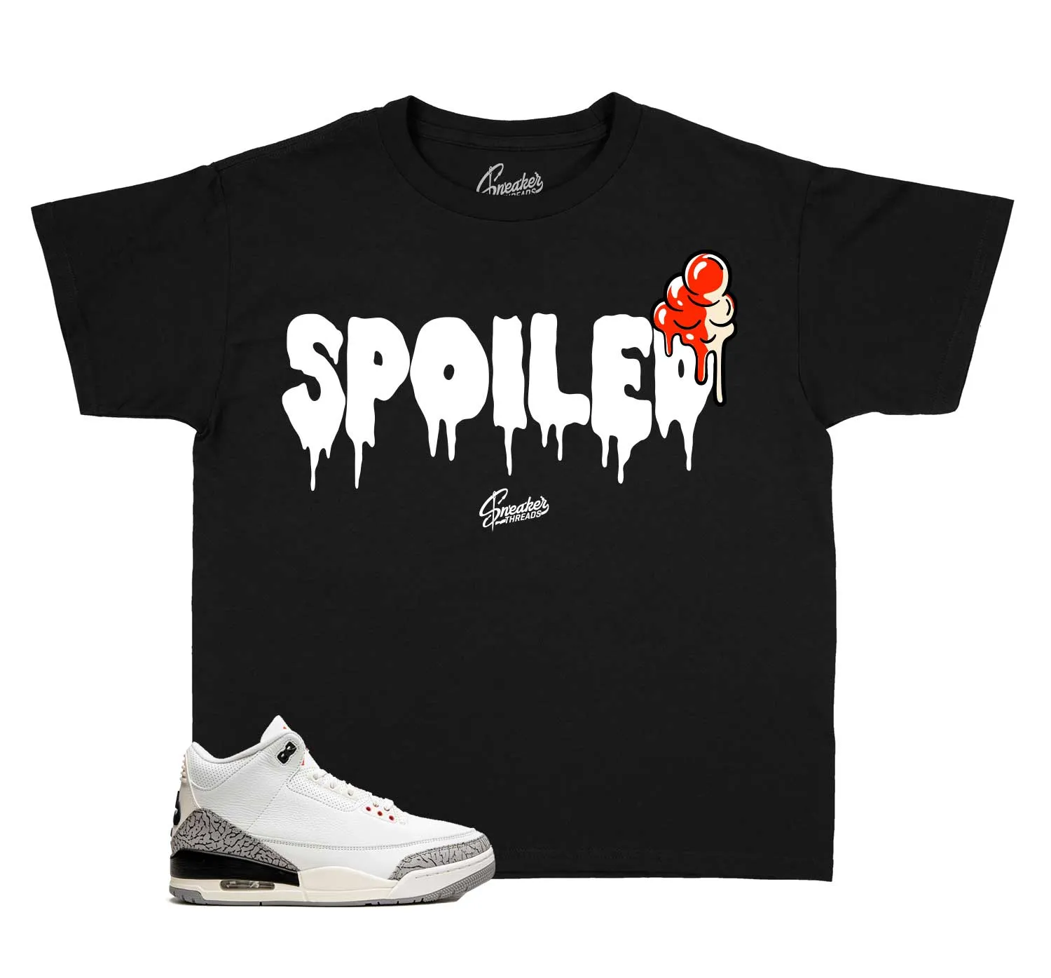 Kids - Reimagined White Cement 3 Spoiled Shirt