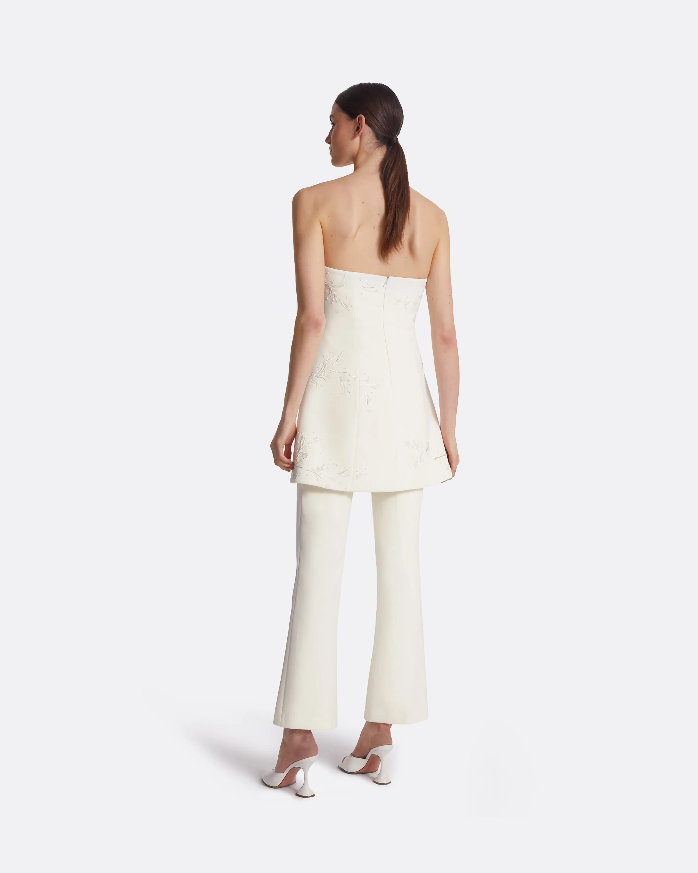 Mari Ivory Trousers