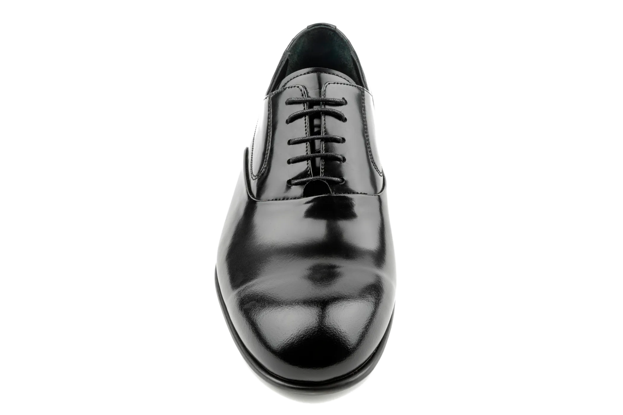 Men Formal Shoes, Leather Sole Oxford Shoes, Patent Leather Oxfords Oxford Shoes ,Black Oxford Not Brogues: Ari by Debbano