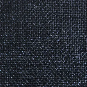 Navy Famous Designer Metallic Coated Tweed Coating Fabric