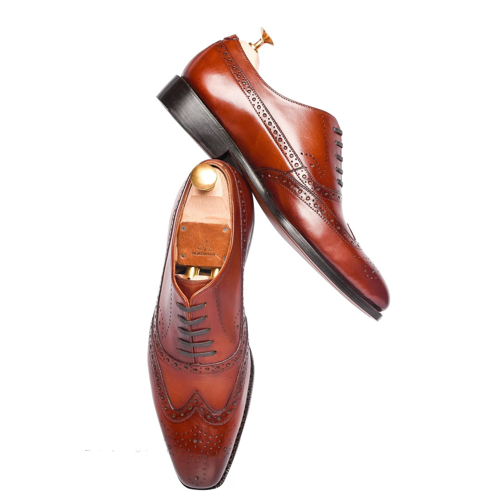 Nomi leather Oxford brogues by Northman 