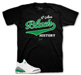 Retro 3 Lucky Green I Am Shirt