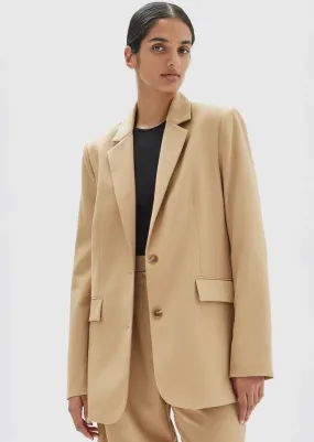 Roberta Wool Jacket Tan