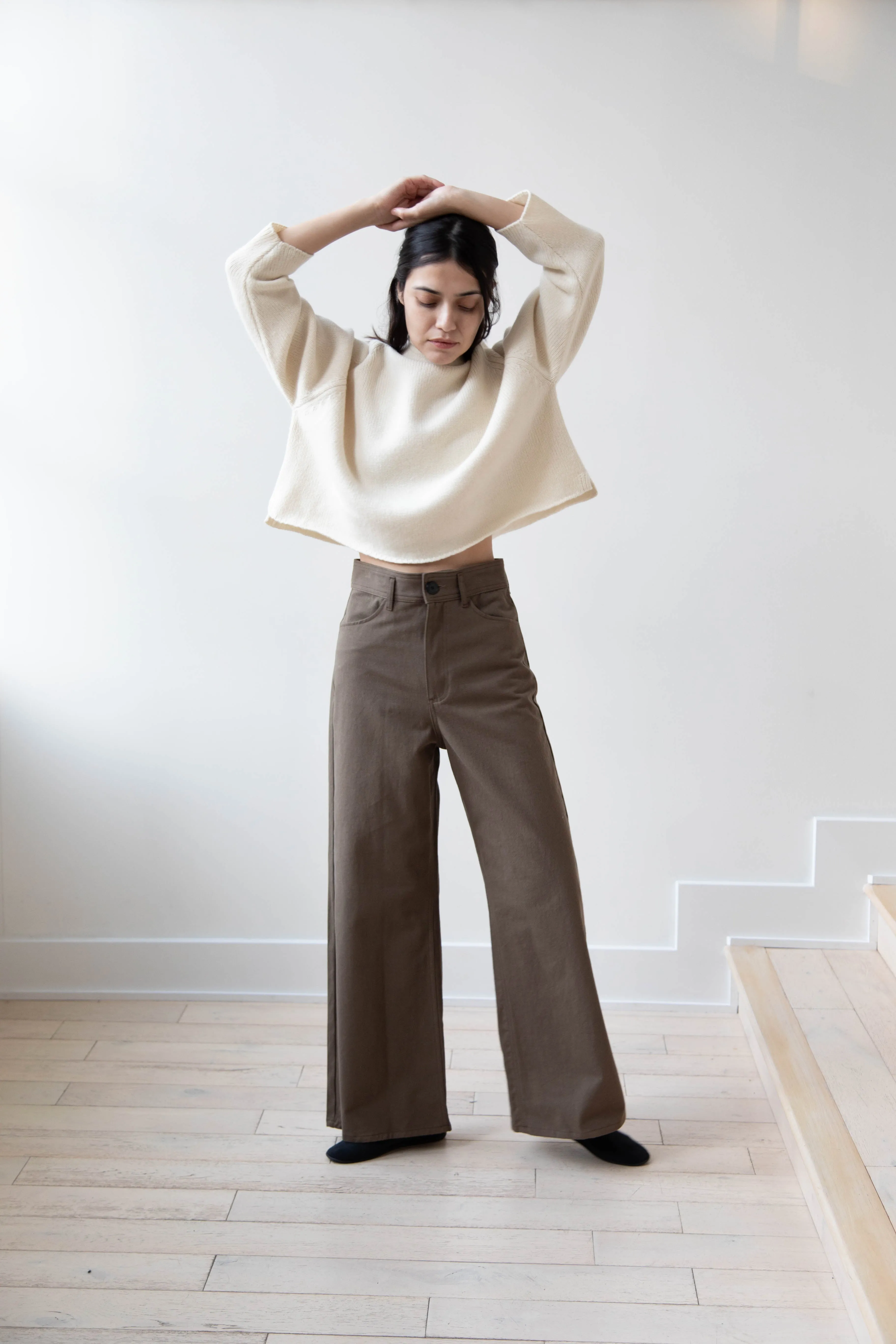 Sandbeige | Henry Pants in Khaki