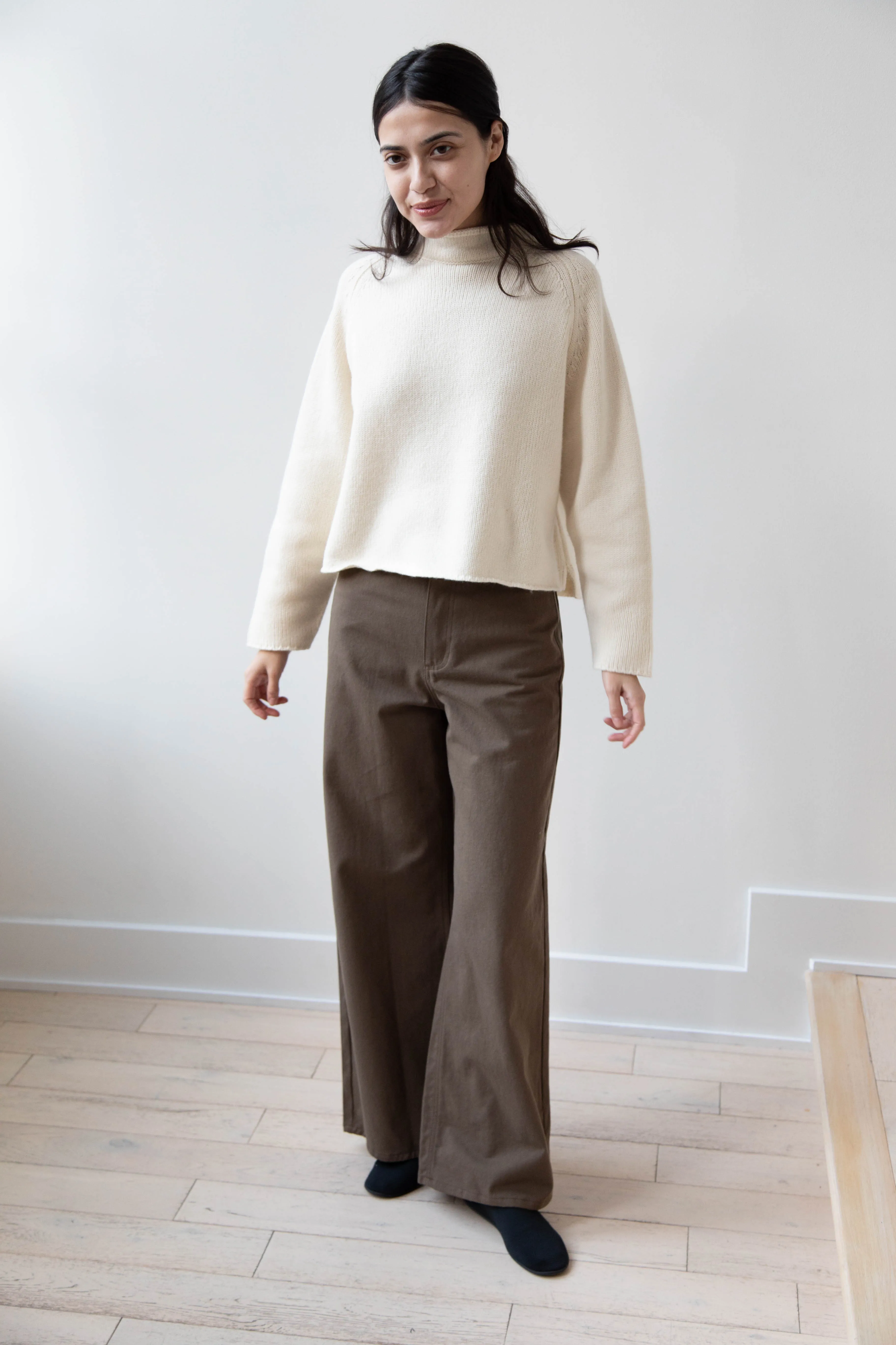 Sandbeige | Henry Pants in Khaki