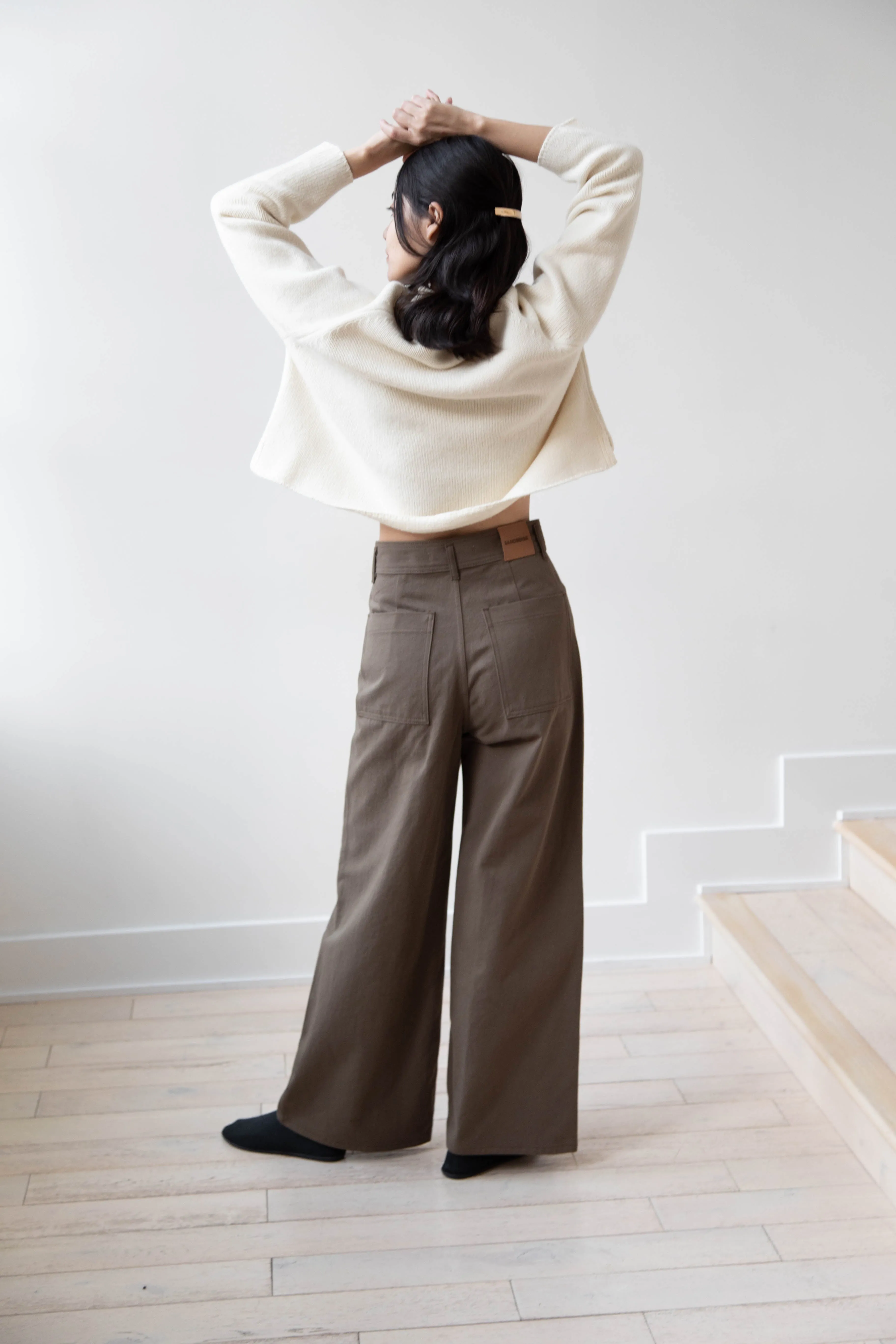 Sandbeige | Henry Pants in Khaki