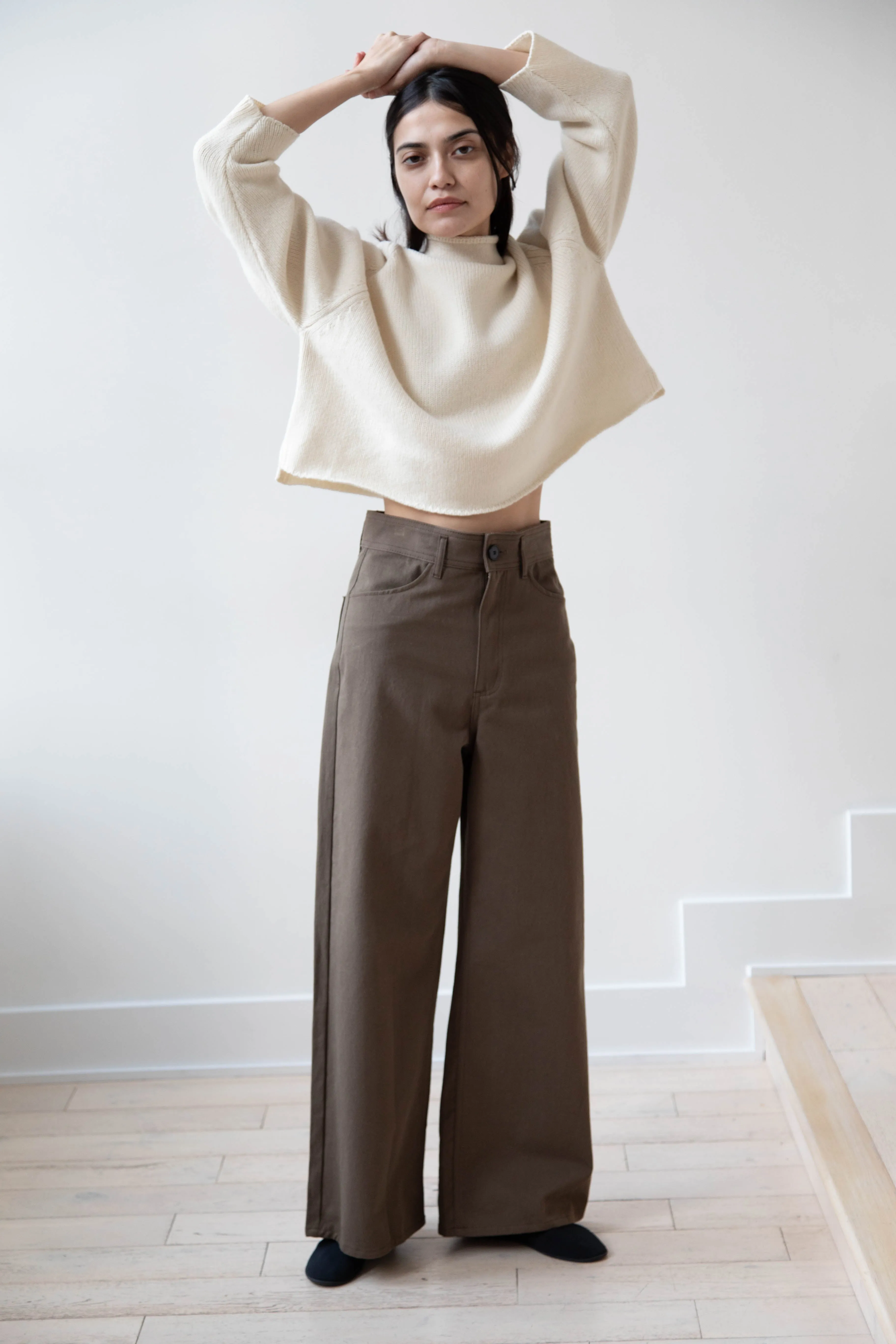 Sandbeige | Henry Pants in Khaki