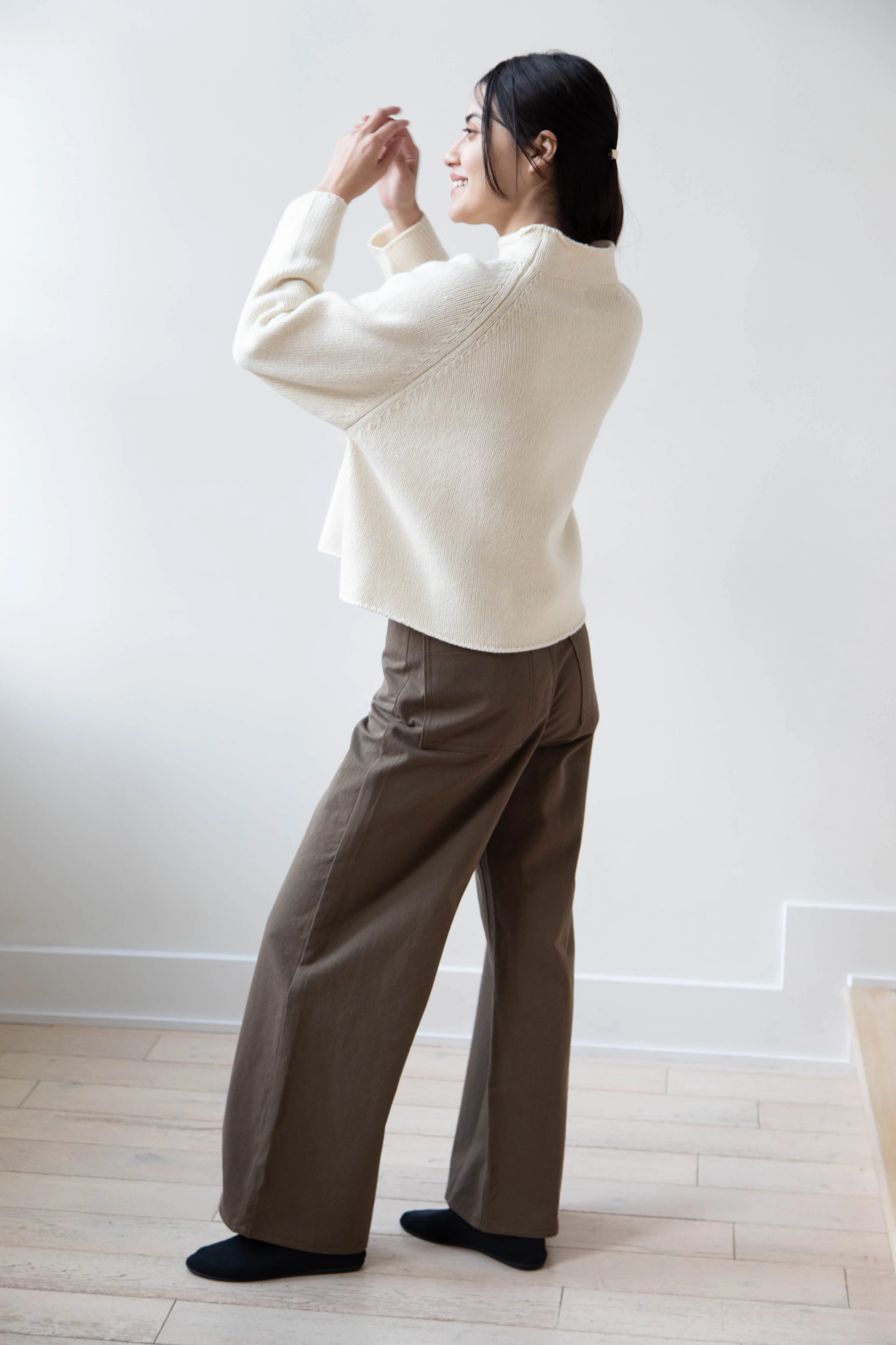 Sandbeige | Henry Pants in Khaki