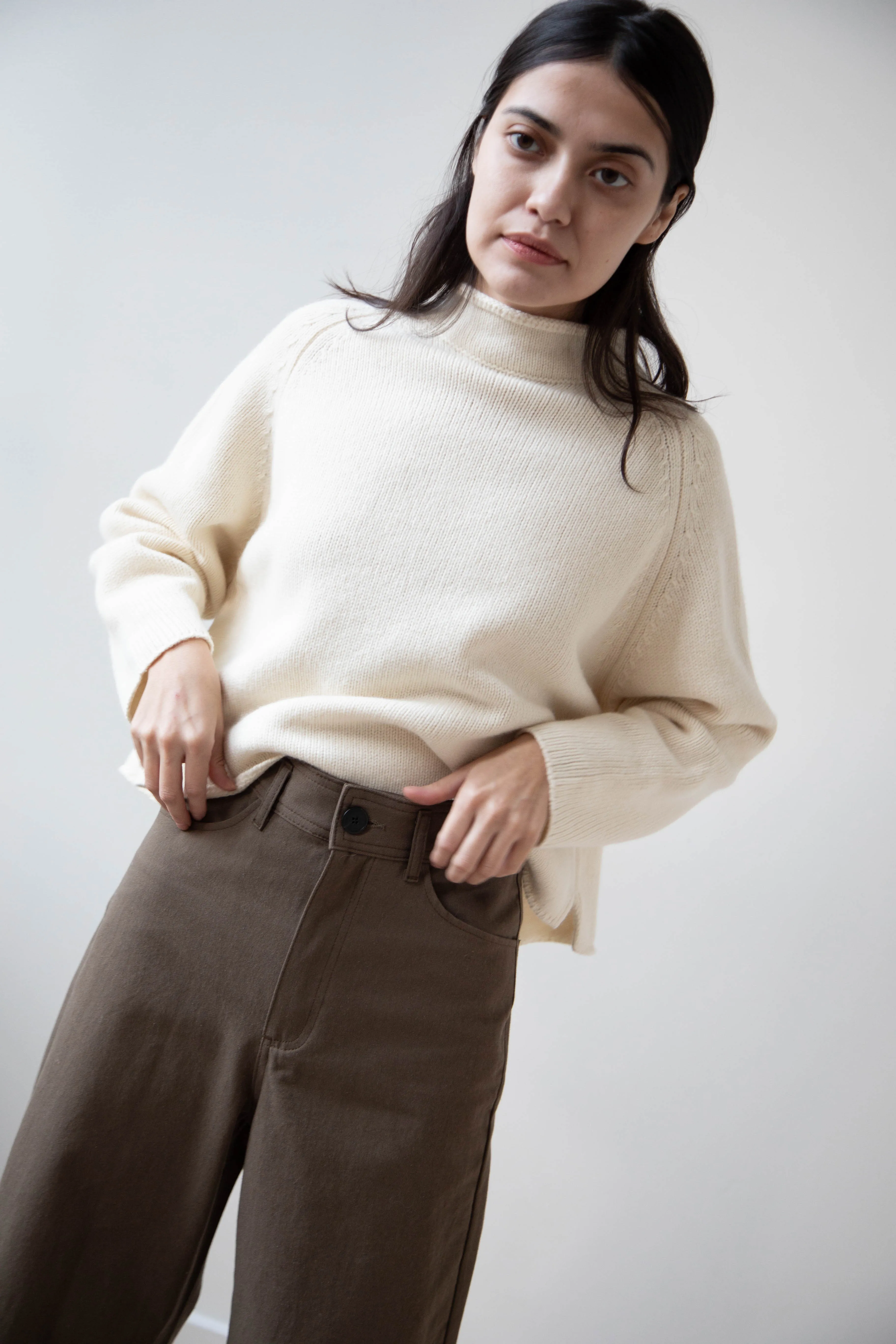 Sandbeige | Henry Pants in Khaki