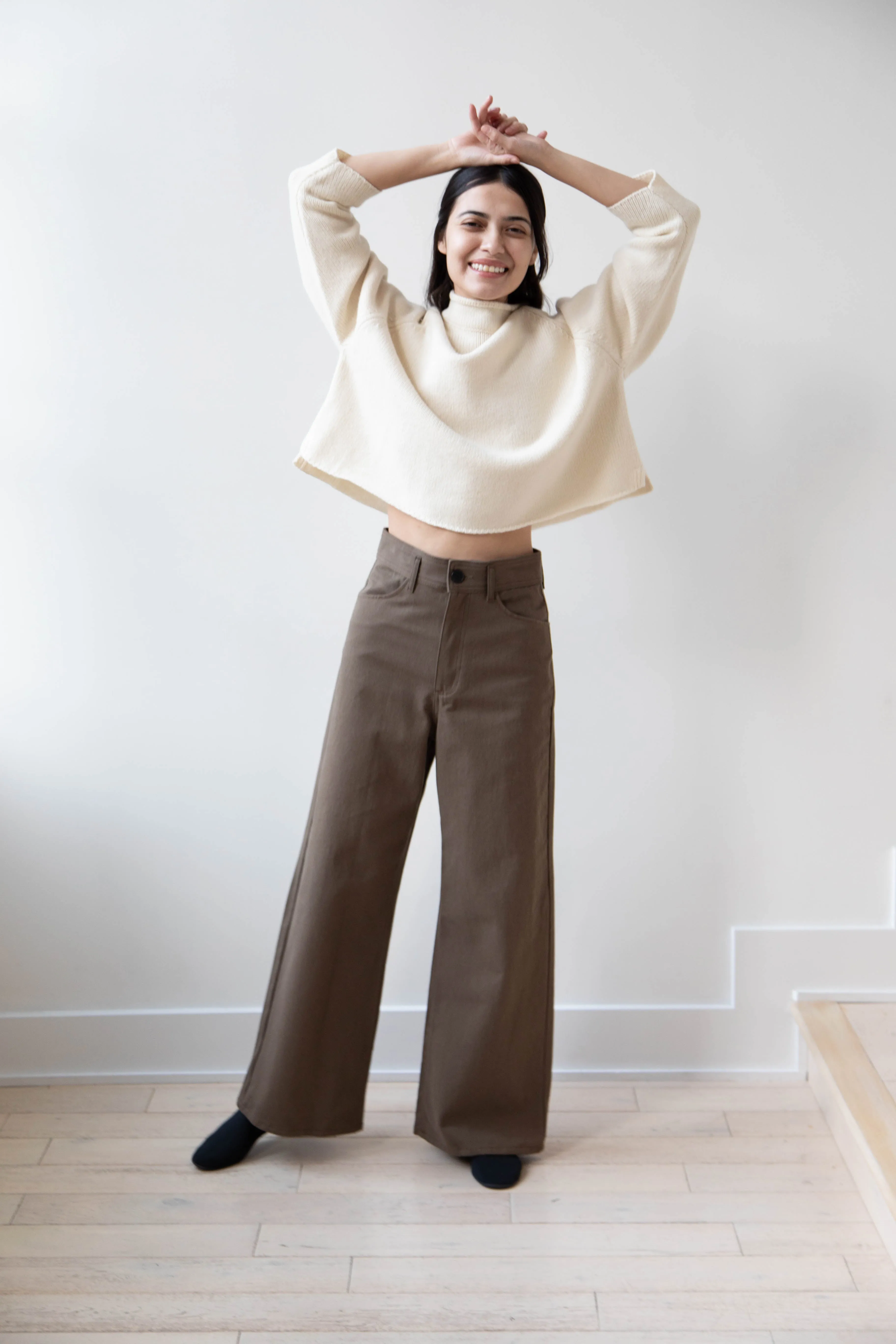 Sandbeige | Henry Pants in Khaki