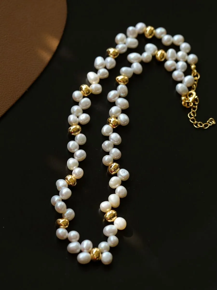 Serenade de Perles French Wheat Elegance Necklaces