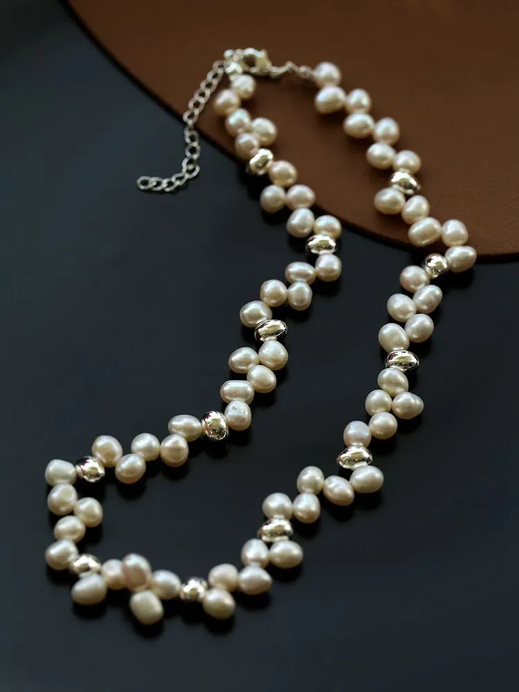 Serenade de Perles French Wheat Elegance Necklaces