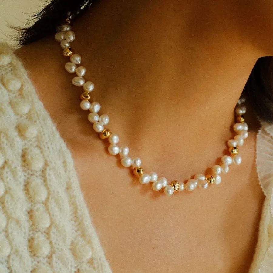 Serenade de Perles French Wheat Elegance Necklaces