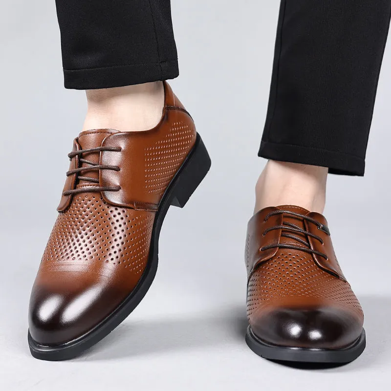 VIENNA GENUINE LEATHER OXFORDS