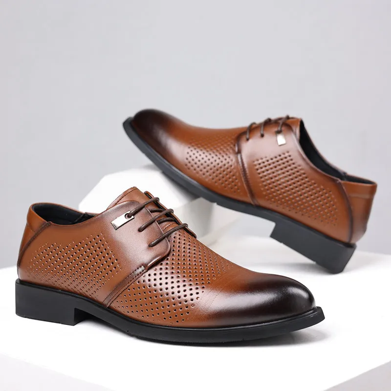 VIENNA GENUINE LEATHER OXFORDS