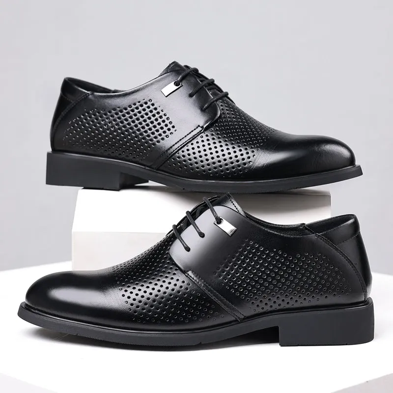 VIENNA GENUINE LEATHER OXFORDS