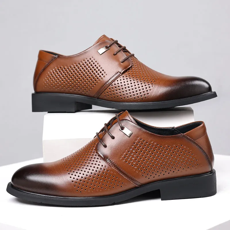 VIENNA GENUINE LEATHER OXFORDS