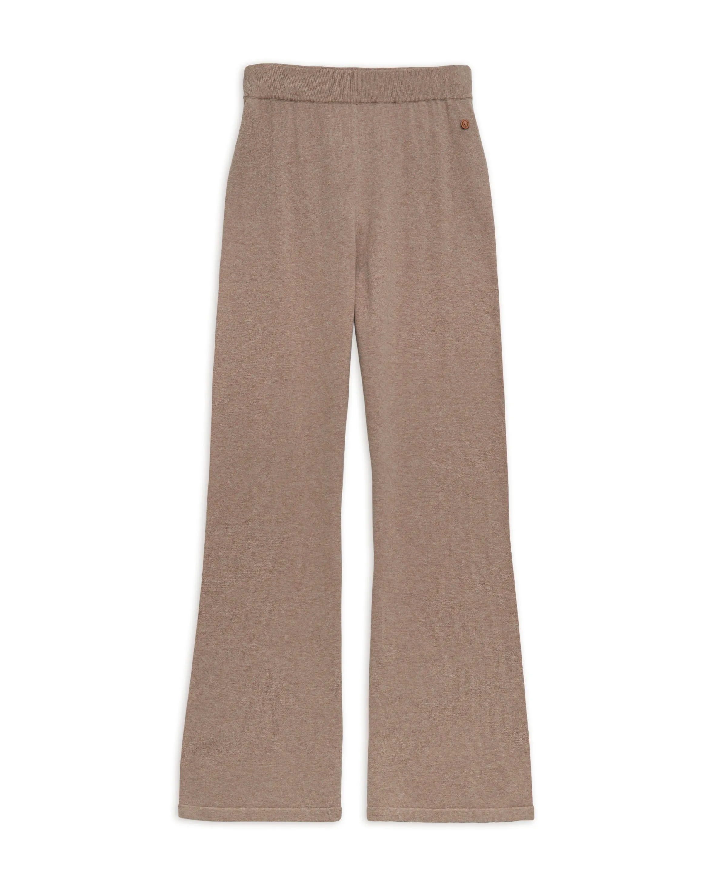 Yerse Flared Knit Trousers